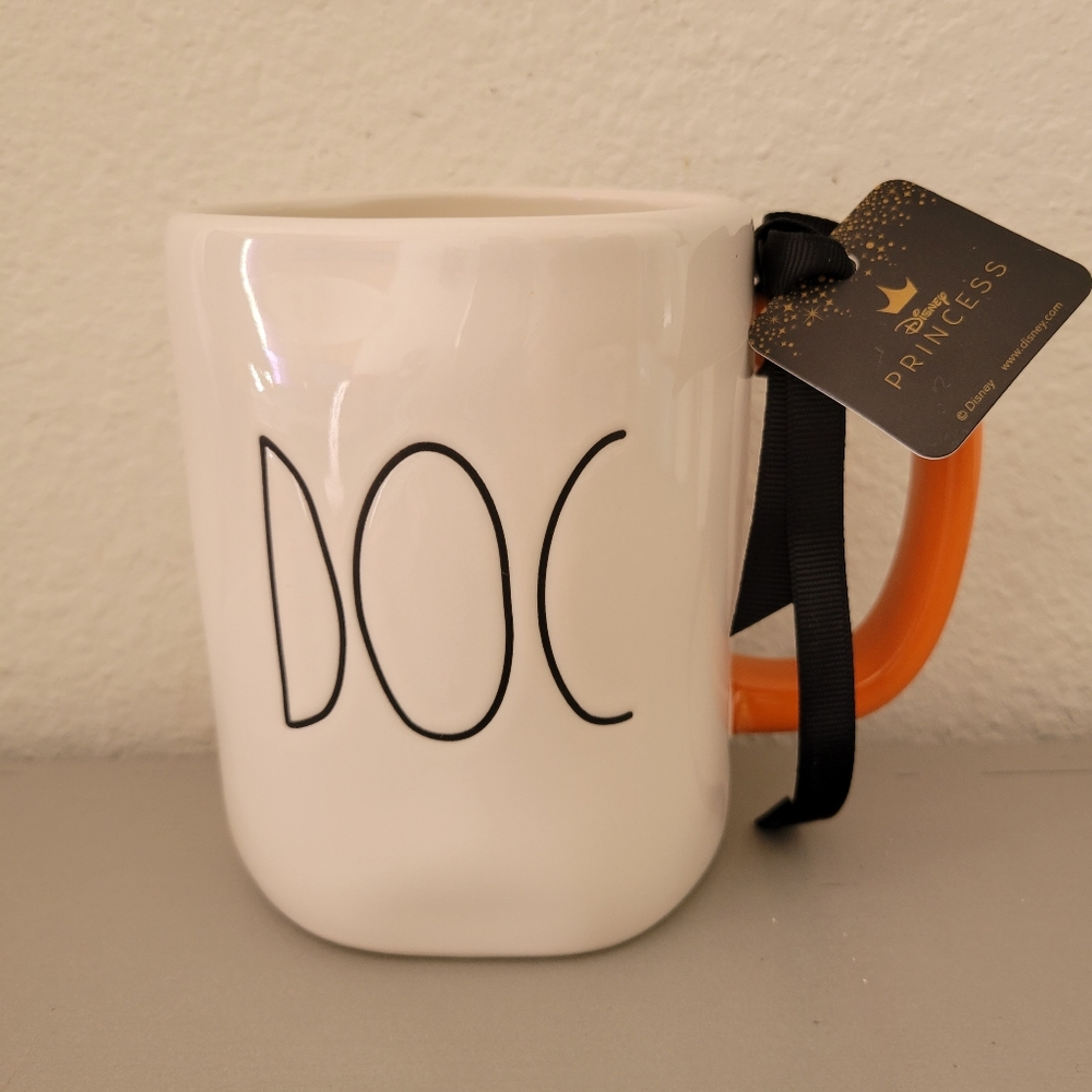 Rae Dunn Disney Princess Collection Doc Mug
